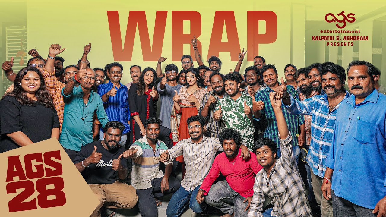 #AGS28 - Shoot Wrap | Arjun Sarja | Preity Mukhundhan | Abhirami | Ravi Basrur | AGS Entertainment