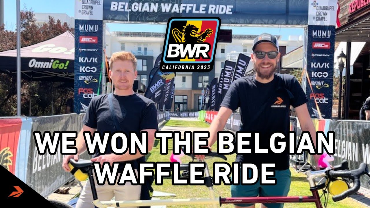 We Won Belgian Waffle Ride San Diego... On a Tandem!