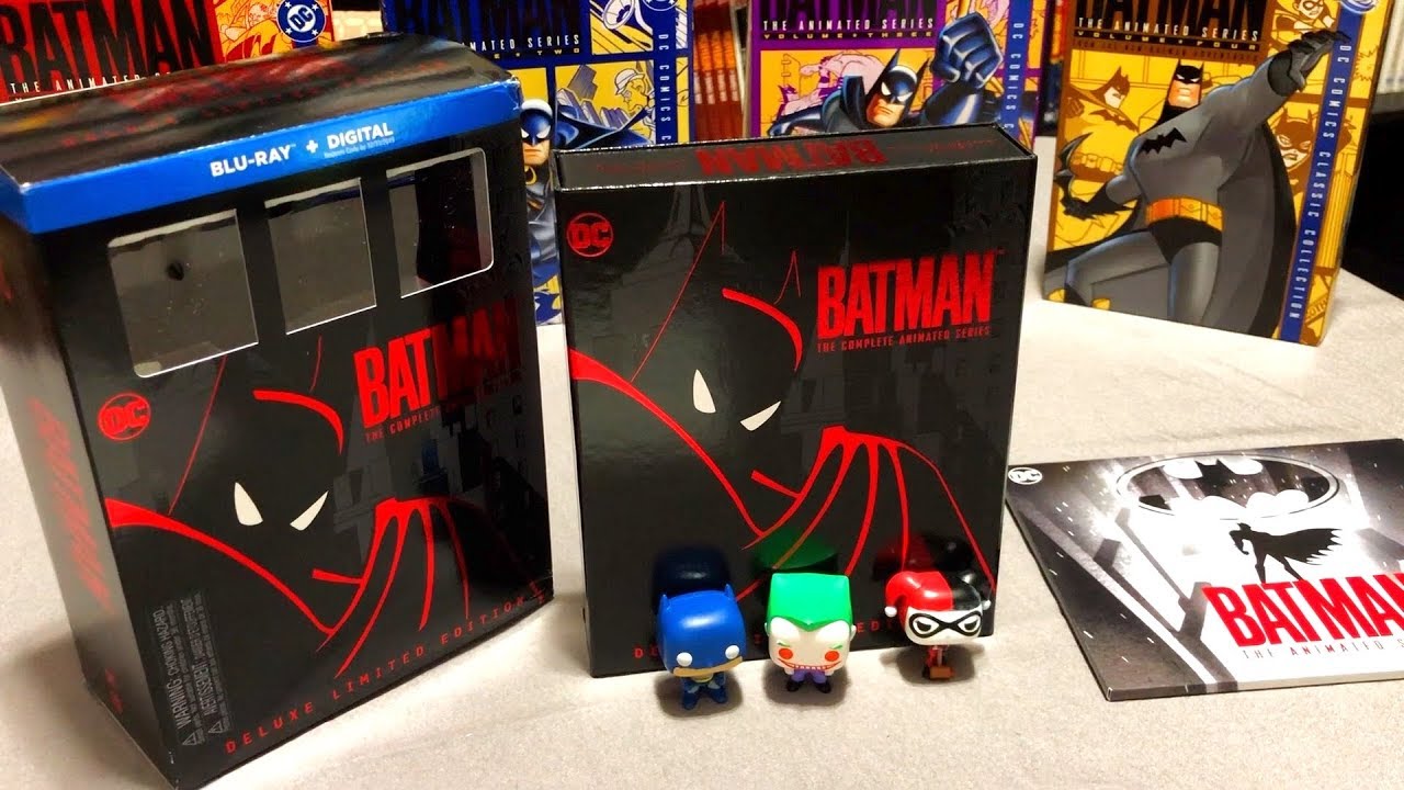 Batman the Animated Series Deluxe Limited Edition Blu-ray Unboxing