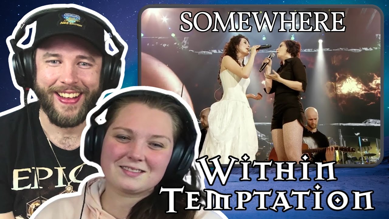 SHARON AND ANNEKE?! | Within Temptation & Metropole Orchestra - Somewhere (Black Symphony) REACTION