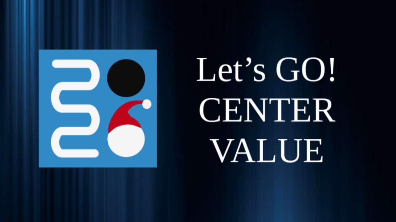 🎉🎉🎉 CENTER VALUE - how big is it really? 🎉🎉🎉  !NYF  for more info