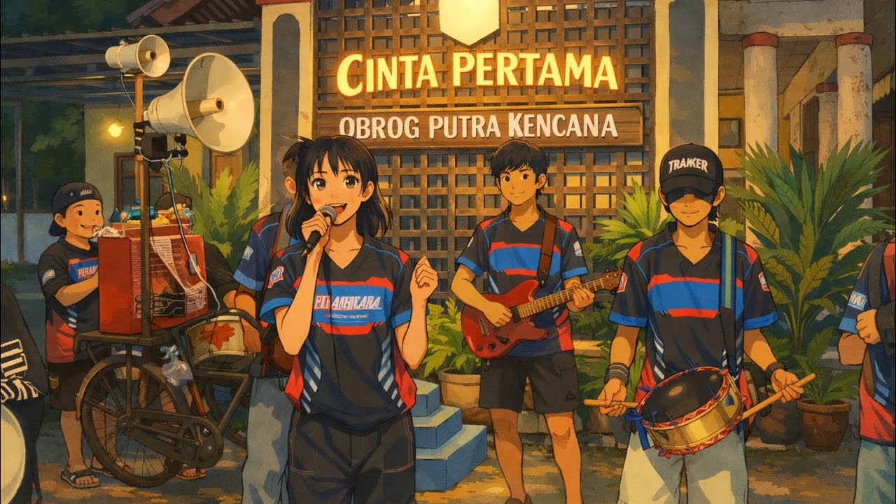 Cinta Pertama Voc.Amelia Versi Obrog || PUTRA KENCANA OFFICIAL
