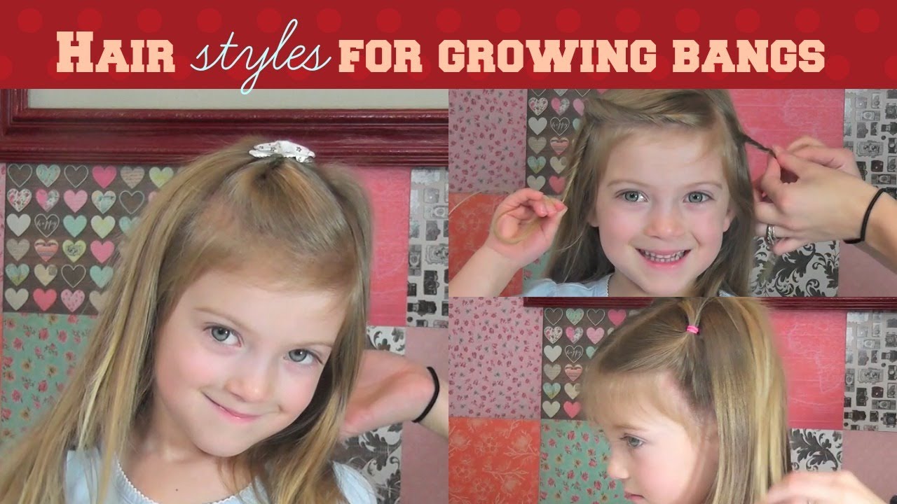 Kid Tip: Growing out Bangs hairstyles