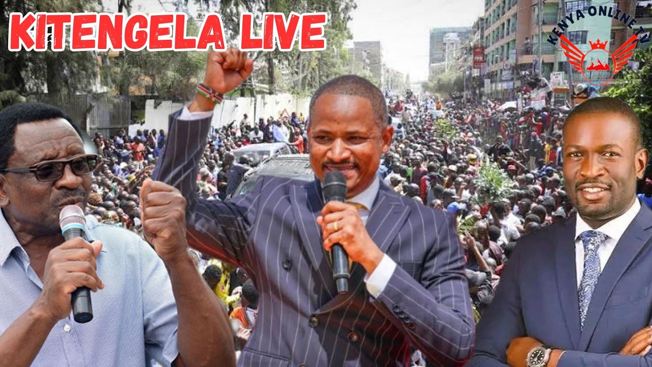 LIVE , BABU OWINO,EDWIN SIFUNA,  JAMES ORENGO, MEGA RALLY IN KITENGELA