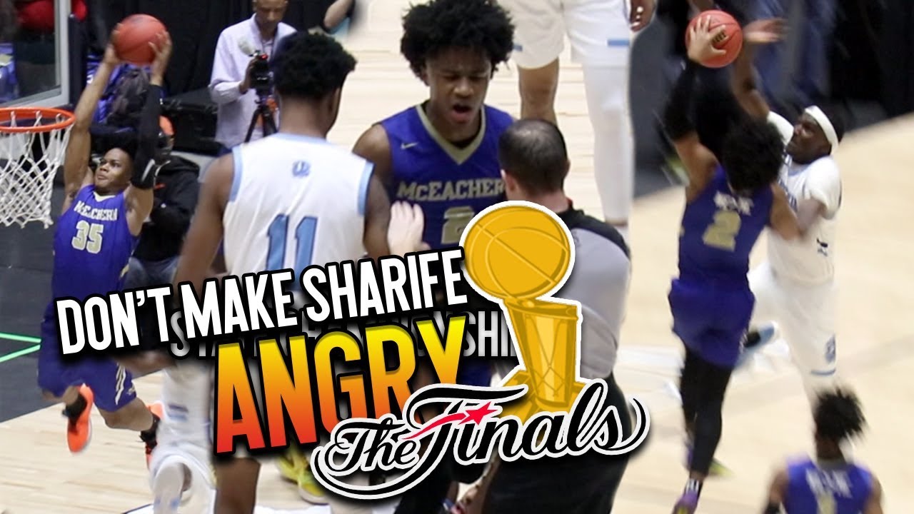 Sharife Cooper TAKES OVER in HEATED State Championship + CATCHES FIRST BODY? McEachern vs Meadocreek