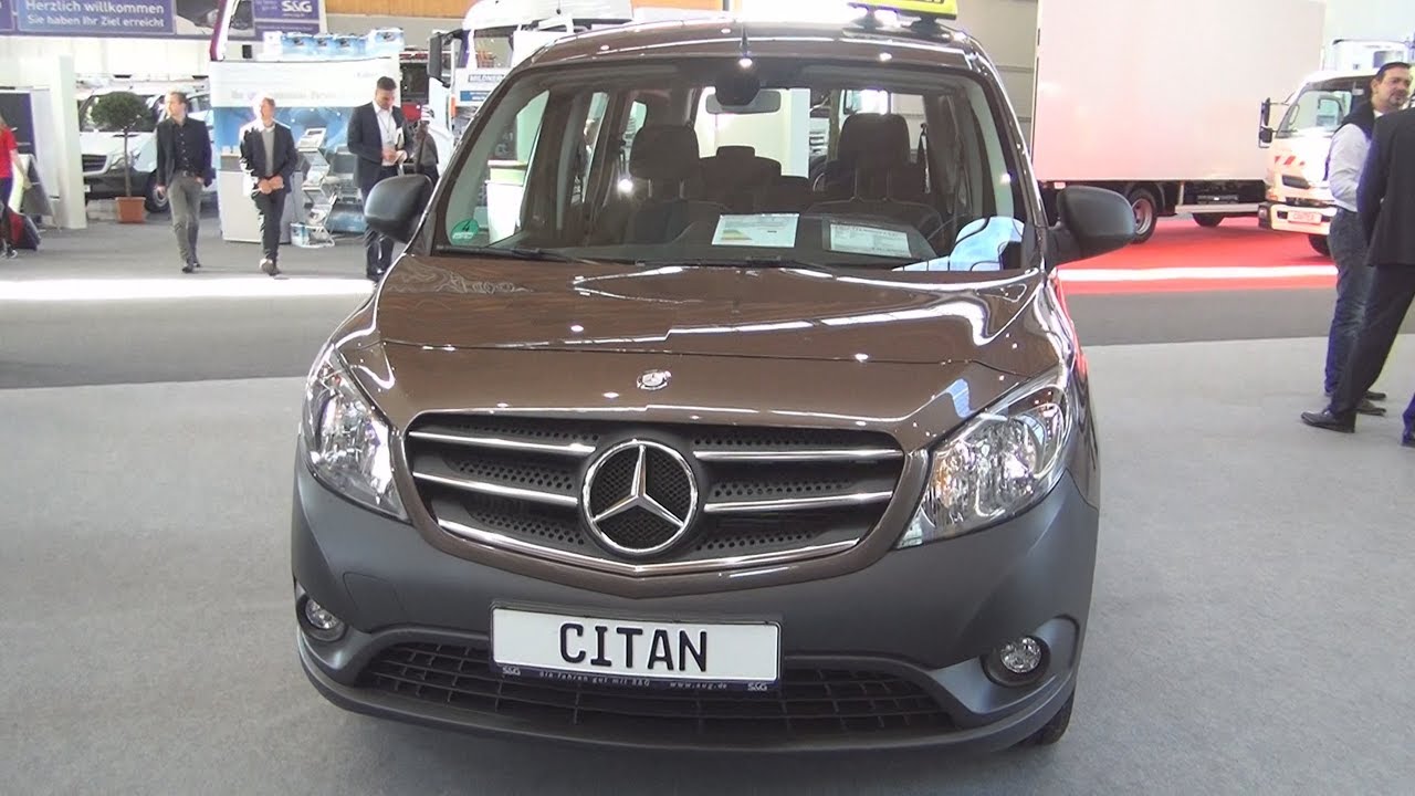 Mercedes-Benz Citan 111 CDI Combi Taxi 7-Seats (2016) Exterior and Interior