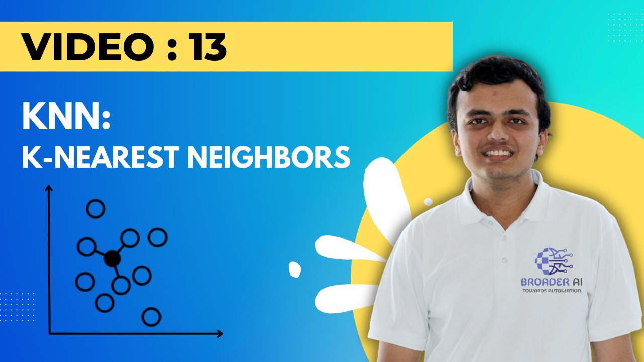 K-nearest neighbors for beginners | ML series | Video-13 | Hindi