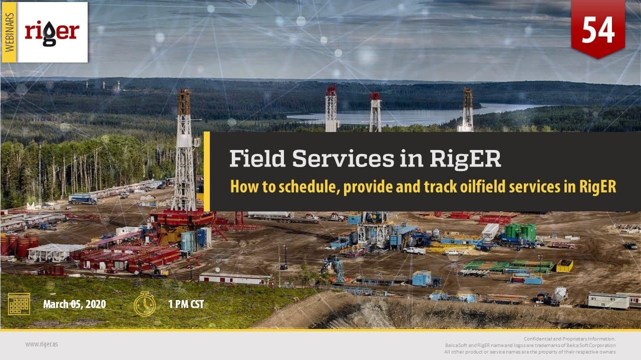 Field service management software │ RigER webinar #54