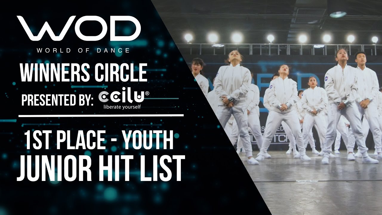 Junior Hit List | 1st Place Youth | World of Dance Los Angeles 2017 | Winners Circle | #WODLA17