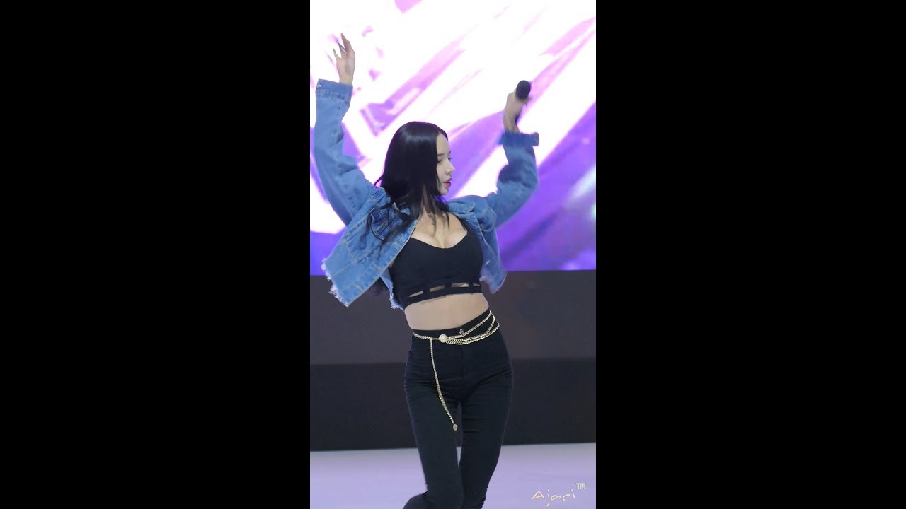 190331 포켓걸스 Pocket Girls 하빈 Lip & Hip HyunA  서울모터쇼 직캠 fancam