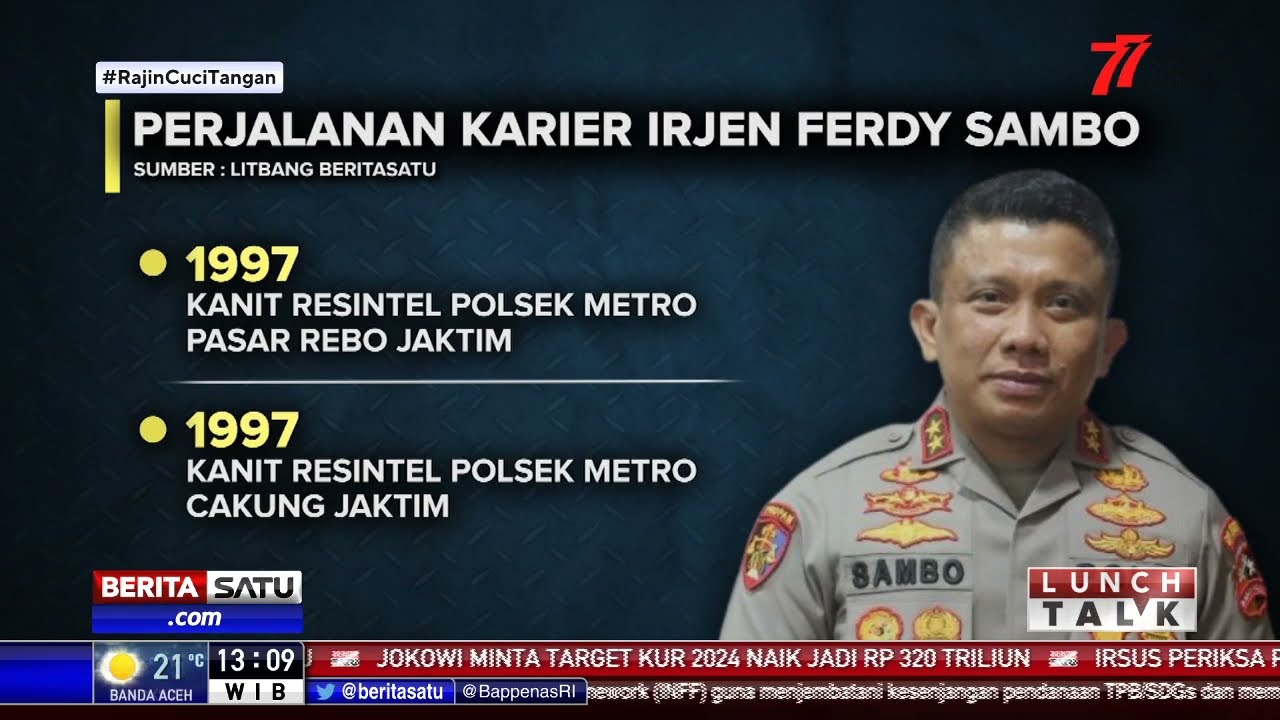 Habis Sudah Karier Gemilang Irjen Sambo Usai Ditetapkan Tersangka dan Terancam Hukuman Mati