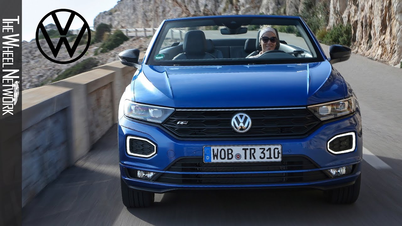 2020 Volkswagen T-Roc Cabriolet | Ravenna Blue Metallic | Driving, Interior, Exterior