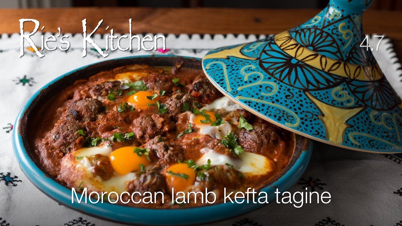 Moroccan lamb kefta tagine