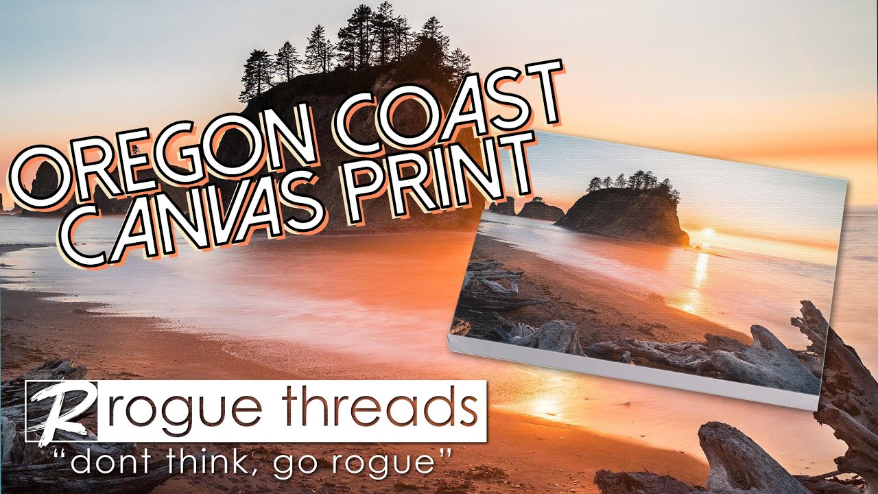 Oregon Coast Photo 12x16 Canvas Print on OmniPrint Freejet 330TX Plus #Shorts