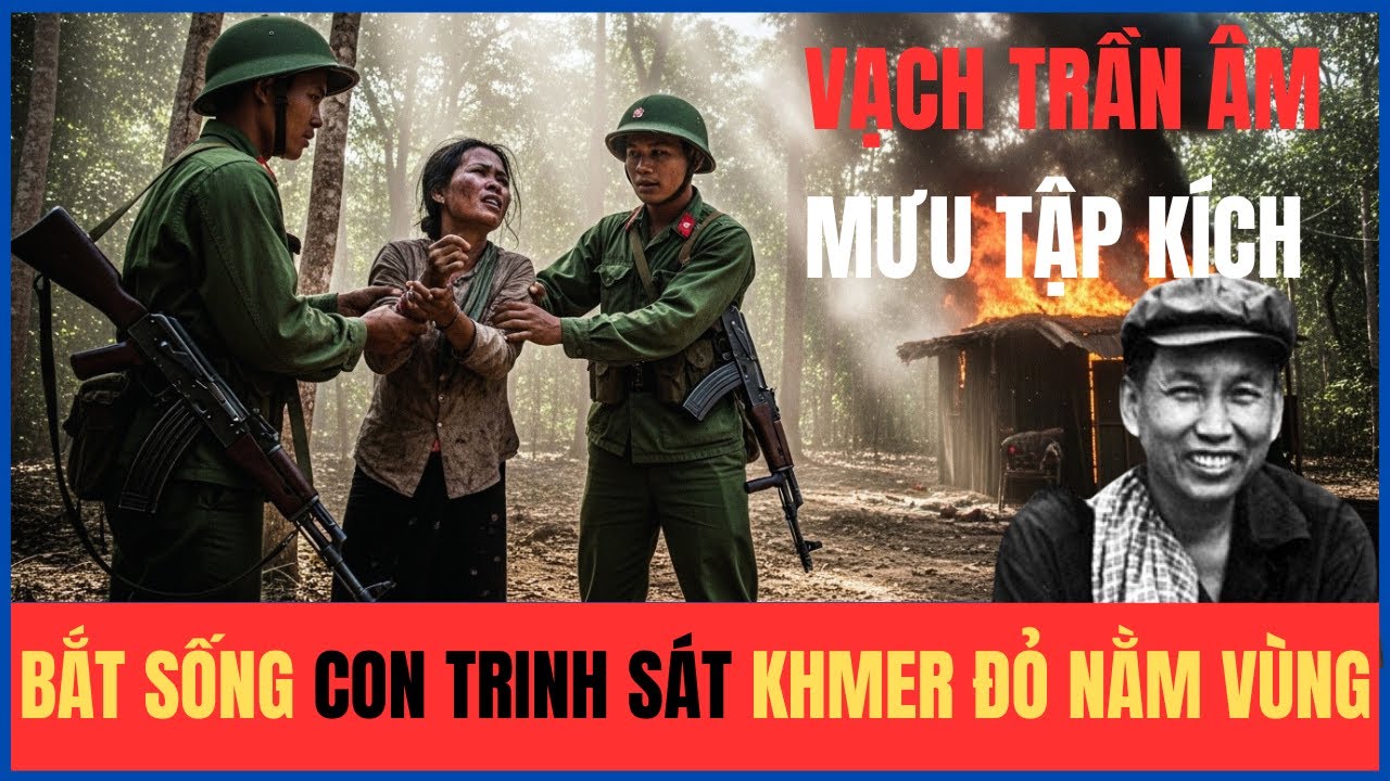 BẮT SỐNG CON TRINH SÁT Khmer Đỏ Đột Nhập Bếp Đếm Son Cơm Để TẬP KÍCH