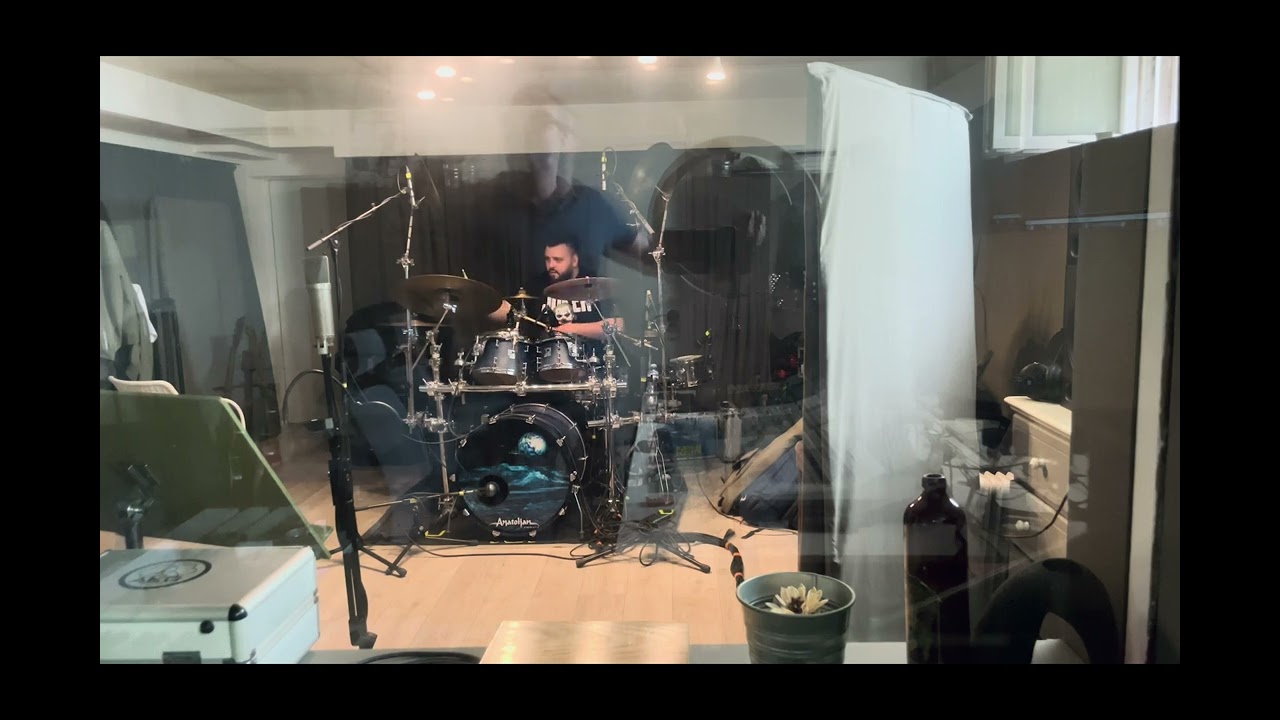 Peca snima bubanj u studiju 2024 🥁🎧