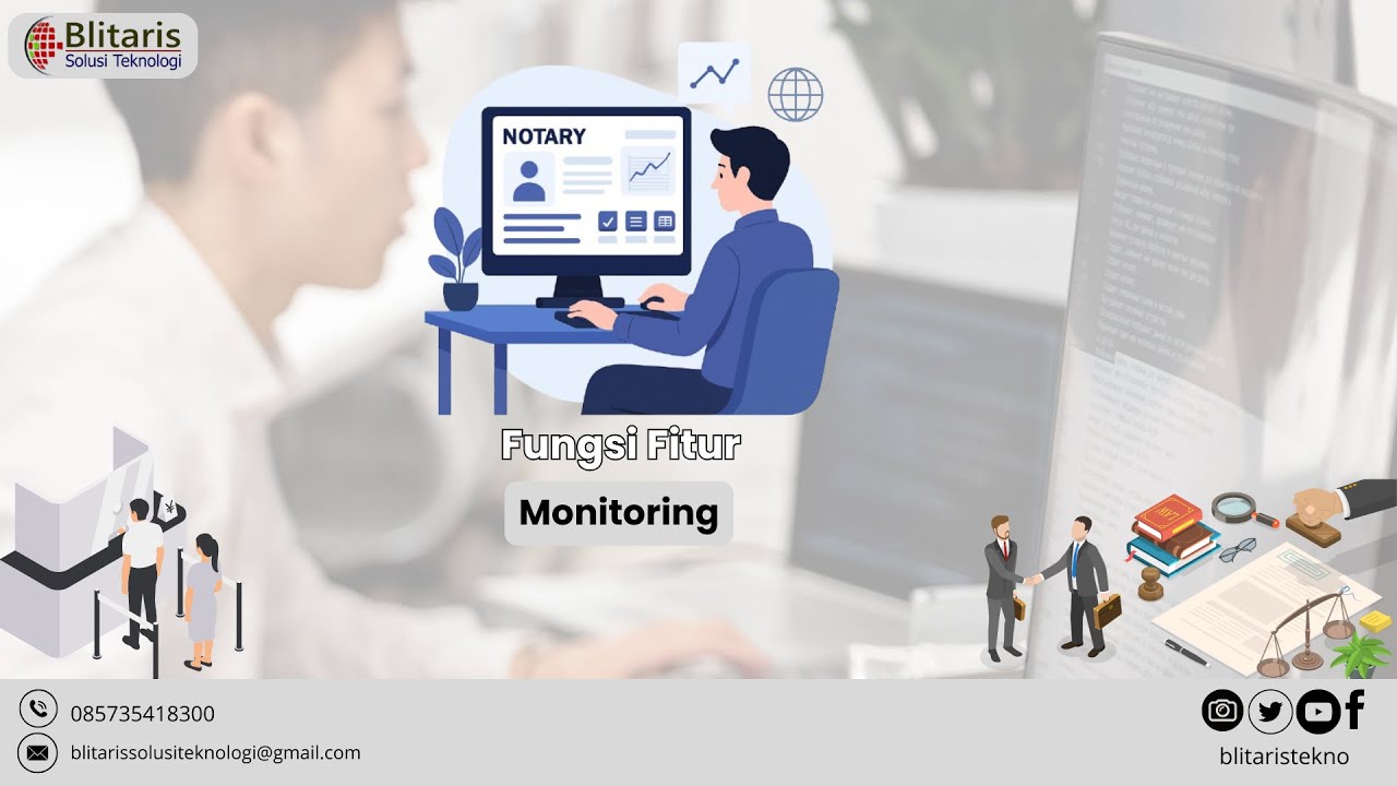 Panduan Monitoring Aplikasi MikroNotaris || Blitaris Tekno #notaris #ppat #aplikasi