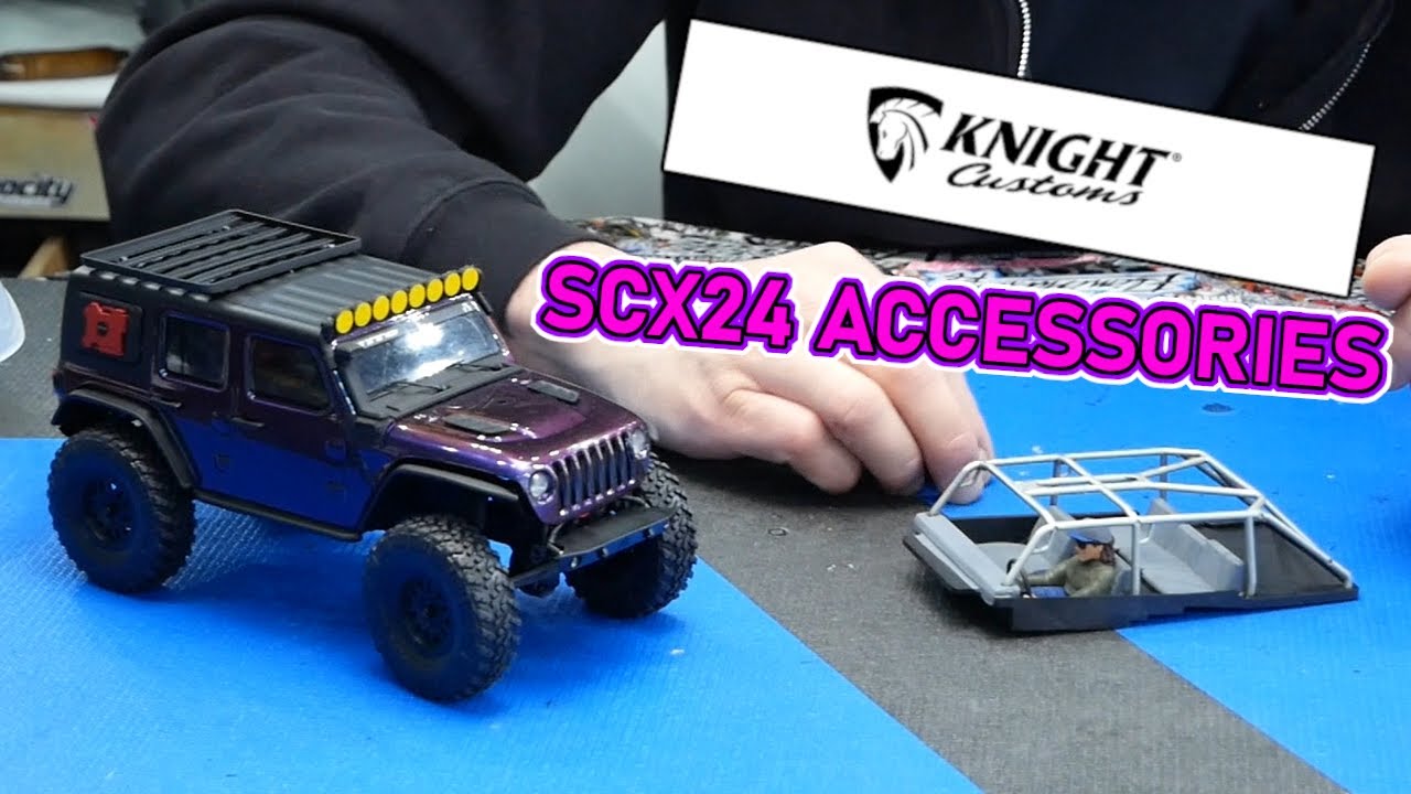 AXIAL SCX24 ACCESSORIES From KNIGHT CUSTOMS, WOW!