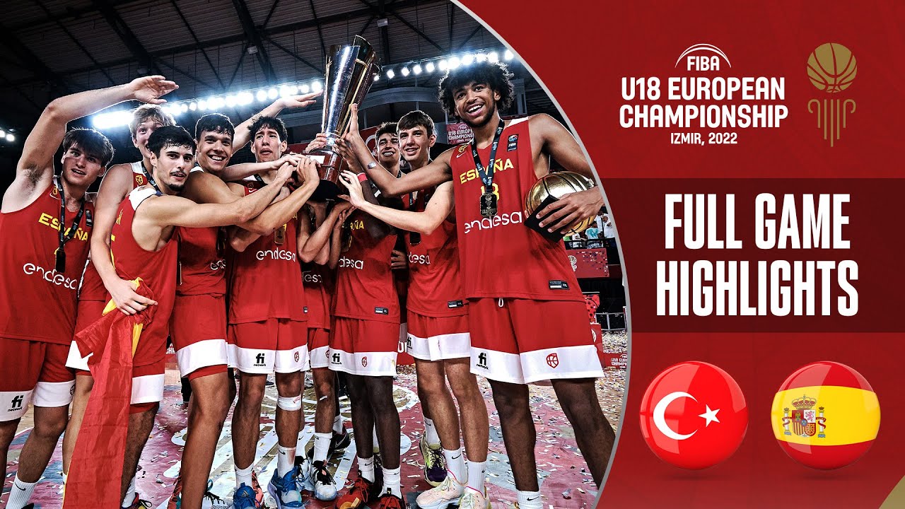 Turkey - Spain | Basketball Highlights - Final | #FIBAU18Europe Men