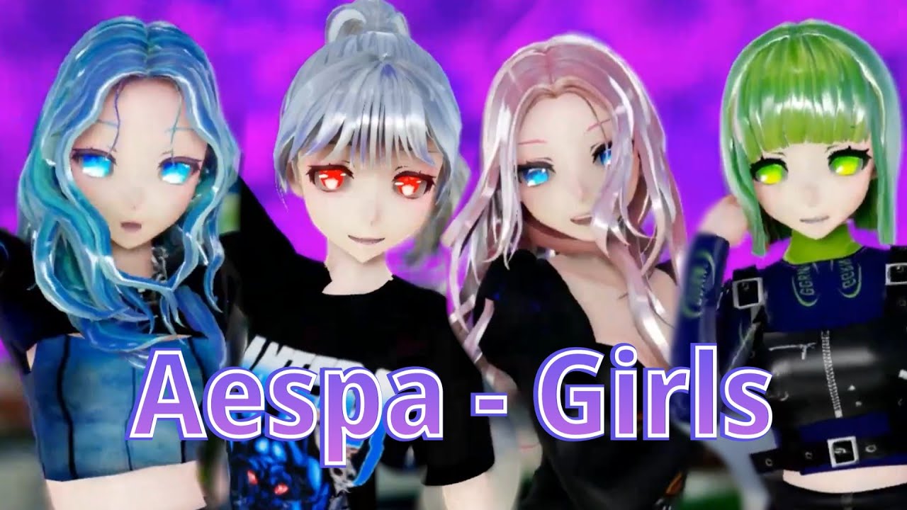 【MMD】Haku.Miku.Luka.Gumi〖•Girls•〗