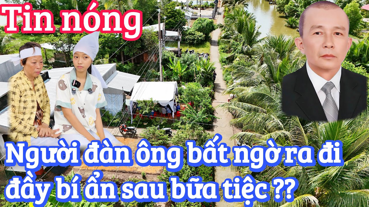 Người đàn ông làm bảo vệ bất ngờ ra đi bí ẩn sau bữa tiệc 
