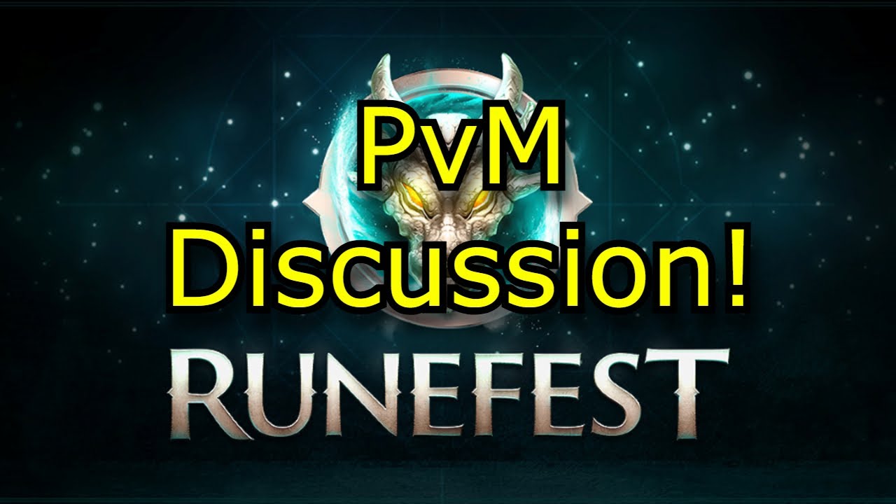The FUTURE of PvM! | Runefest PvM Panel Reaction!