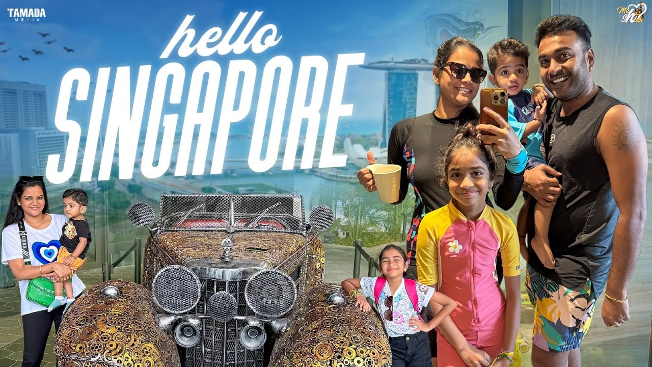 Hello Singapore || Travel Vlog || Mahishivan || Tamada Media