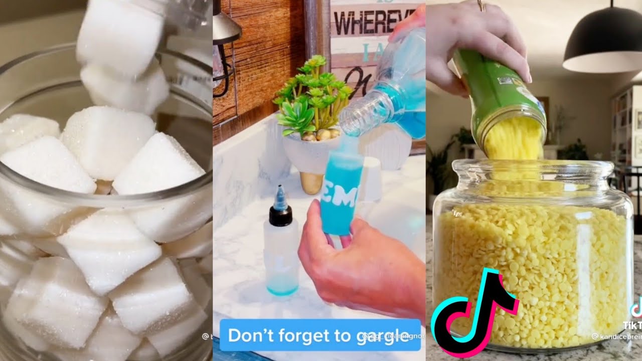 refill and restock bathroom & laundry tiktok compilatio #2