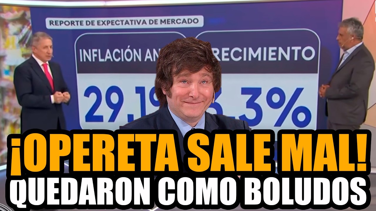 QUISIERON OPERAR A MILEI CON LA INFLACI&Oacute;N Y LES SALI&Oacute; MAL