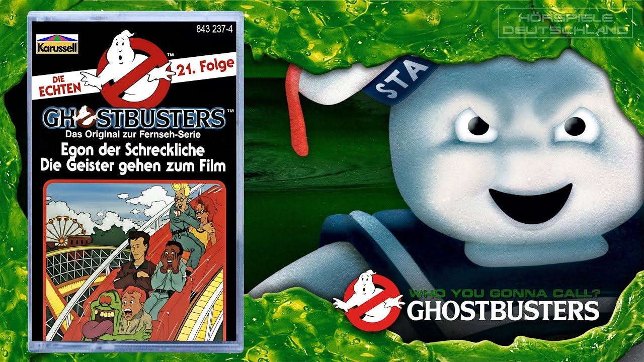 Die echten Ghostbusters | Hörspiel Folge 21 - Egon der Schreckliche / Die Geister gehen zum Film