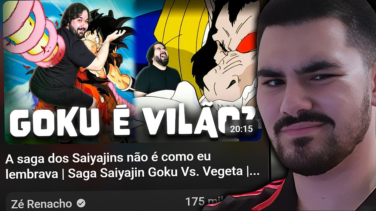 VICE REAGE: A saga dos Saiyajins não é como eu lembrava | Saga Saiyajin Goku Vs. Vegeta