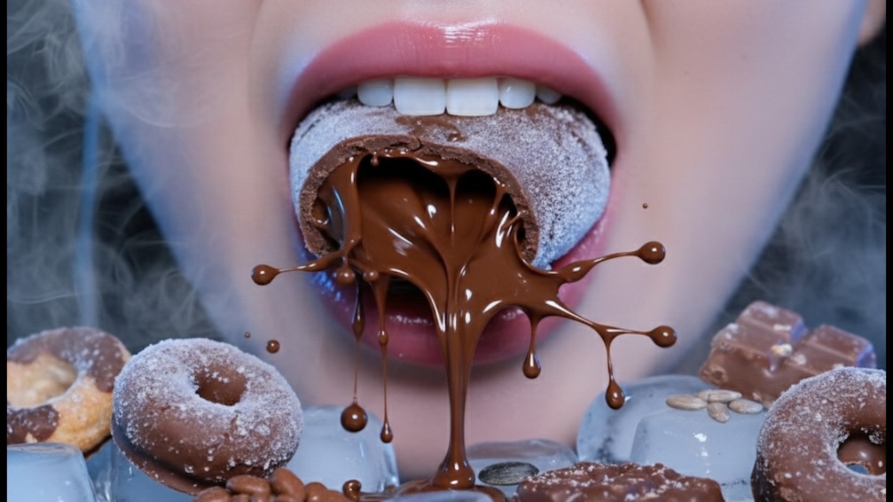 FROZEN DESSERT ASMR | ASMR EATING | EATING SHOW | FROZEN DESSERT | ICE DESSER ASMR | ASMR MUKBANG