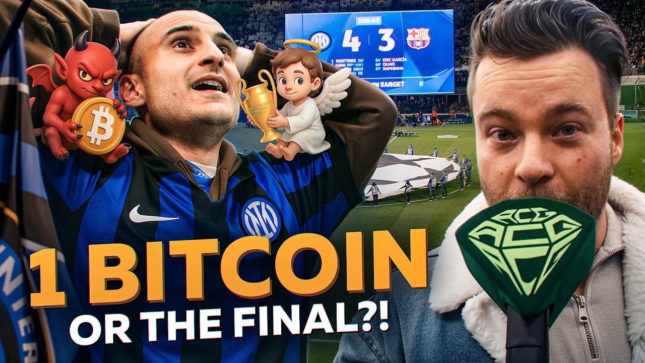 Inter Fans Choosing 1 Bitcoin or Champions League Win!?