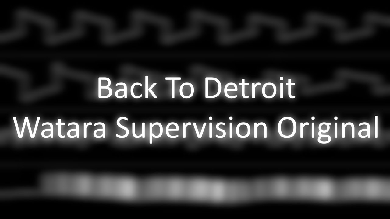 Watara Supervision Original: Back To Detroit