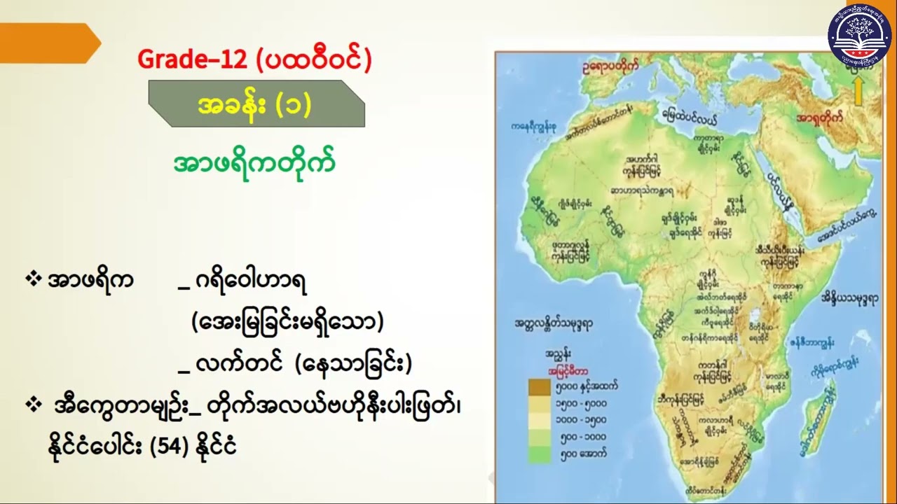 Grade 12 Geography, Chapter 1, Part 1