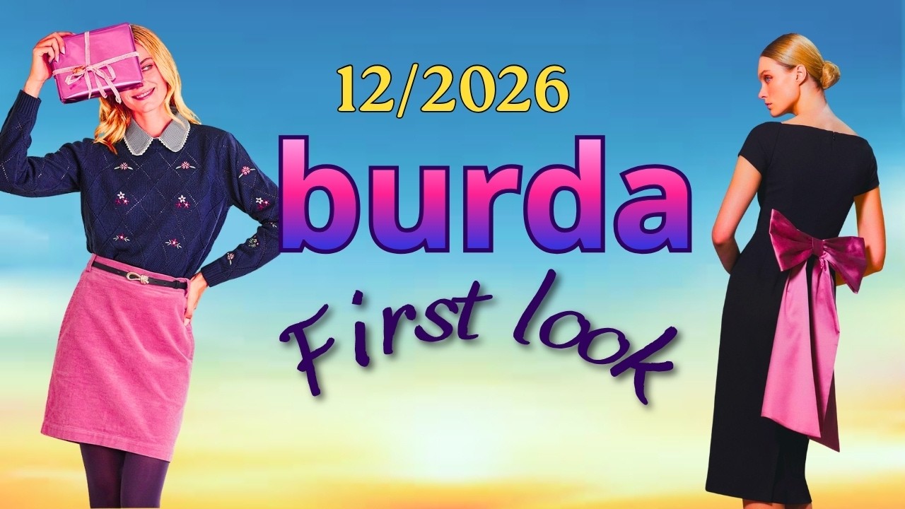 Burda Style December 2026 | First Look | Preview 12/2026 ✨