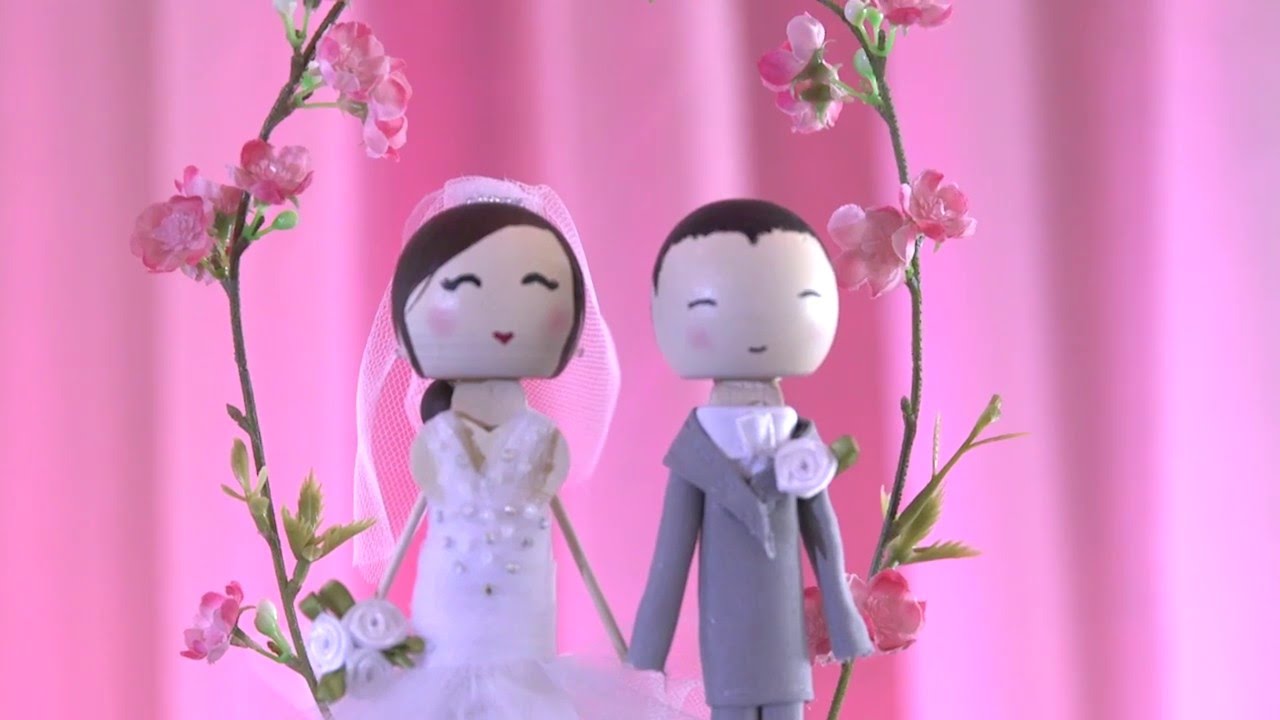 Wedding Cake Topper - ♥ DIY