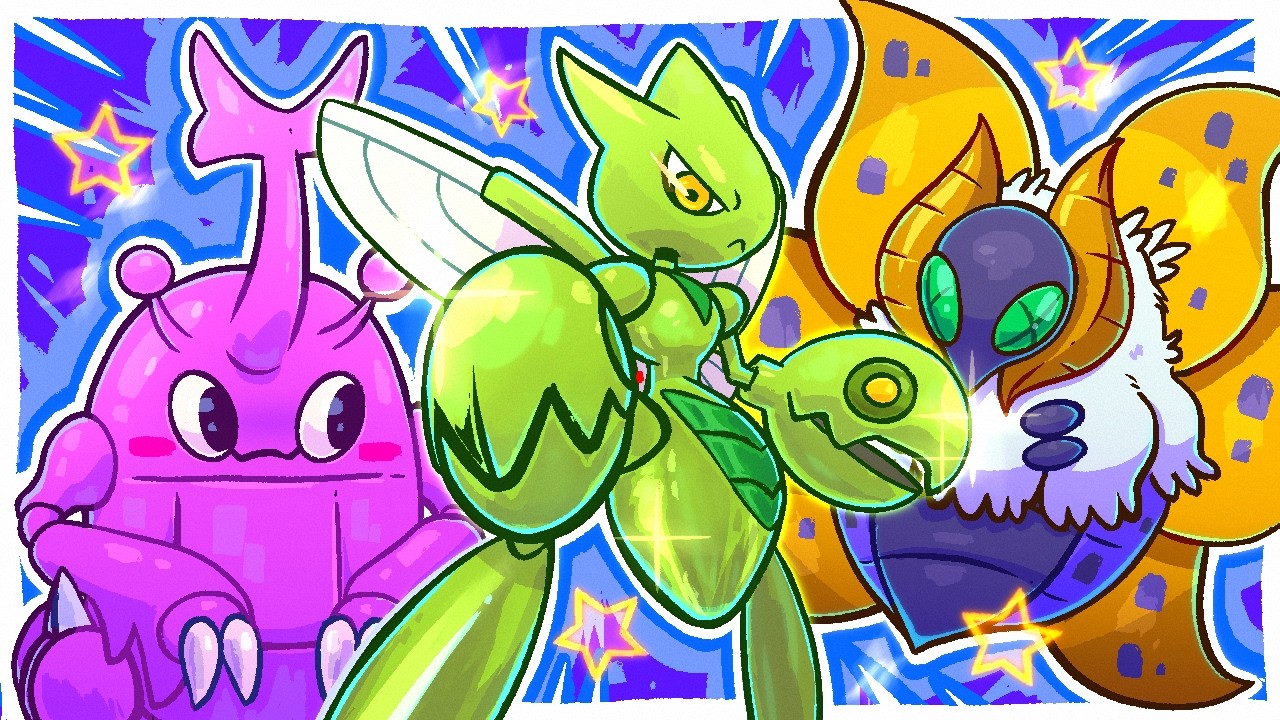 Pok&eacute;mon Violet But I Can Only Use SHINY BUG TYPES!
