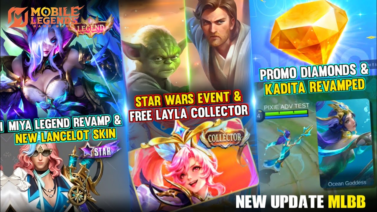 MIYA LEGEND REVAMP | FREE LAYLA 2ND COLLECTOR | STAR WARS EVENT | KADITA REVAMP | PROMO DIAMOND 2026