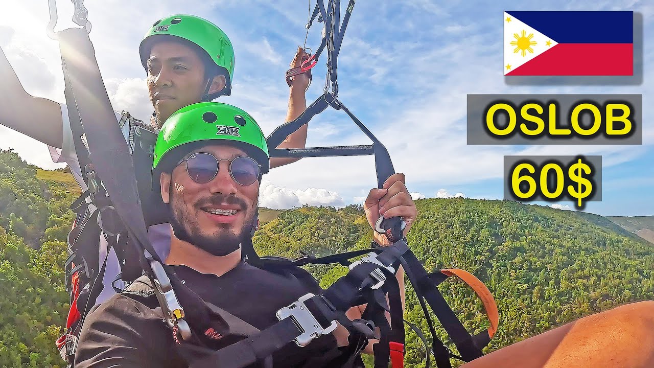 60$ Paragliding in Oslob Philippines 🇵🇭