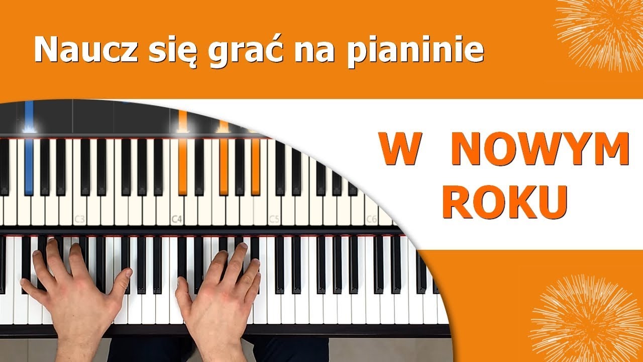 Postanowienia noworoczne - naucz się grać na pianinie