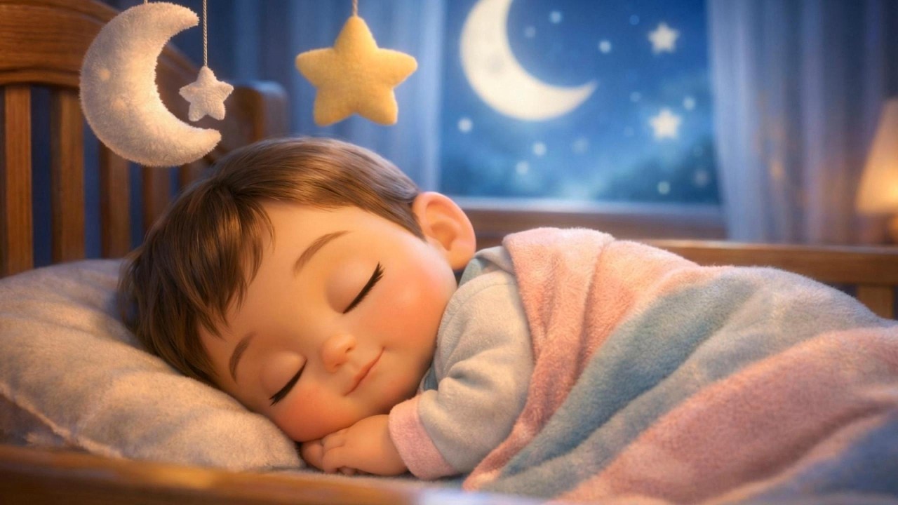 😴 Baby Sleep Music 🌙 Gentle Mozart Lullaby for Deep Sleep 💤 | 1 Hour Baby Bedtime Music