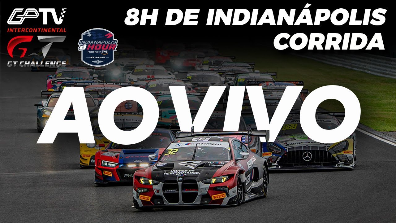 🔴8H DE INDIAN&Aacute;POLIS 2025 AO VIVO E COM IMAGENS | CORRIDA | IGTC [grande premio] INDY 8H