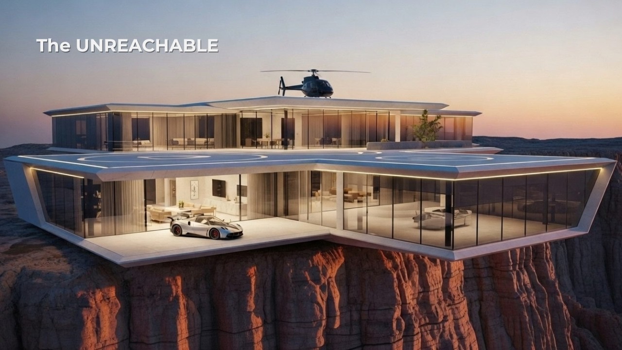 INSIDE the $150 Million FUTURISTIC GLASS MANSION in DUBAI