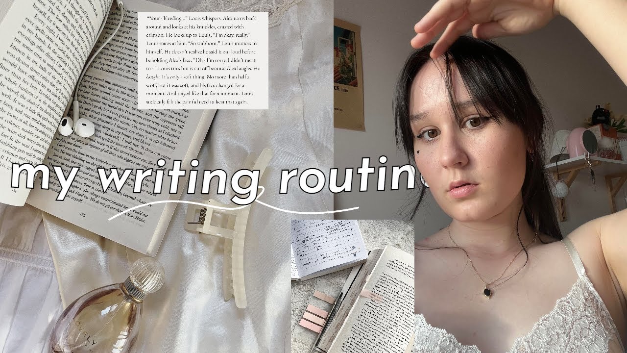 my *realistic* writing routine ₊˚.🎧♡ (as a uni student) pod.51