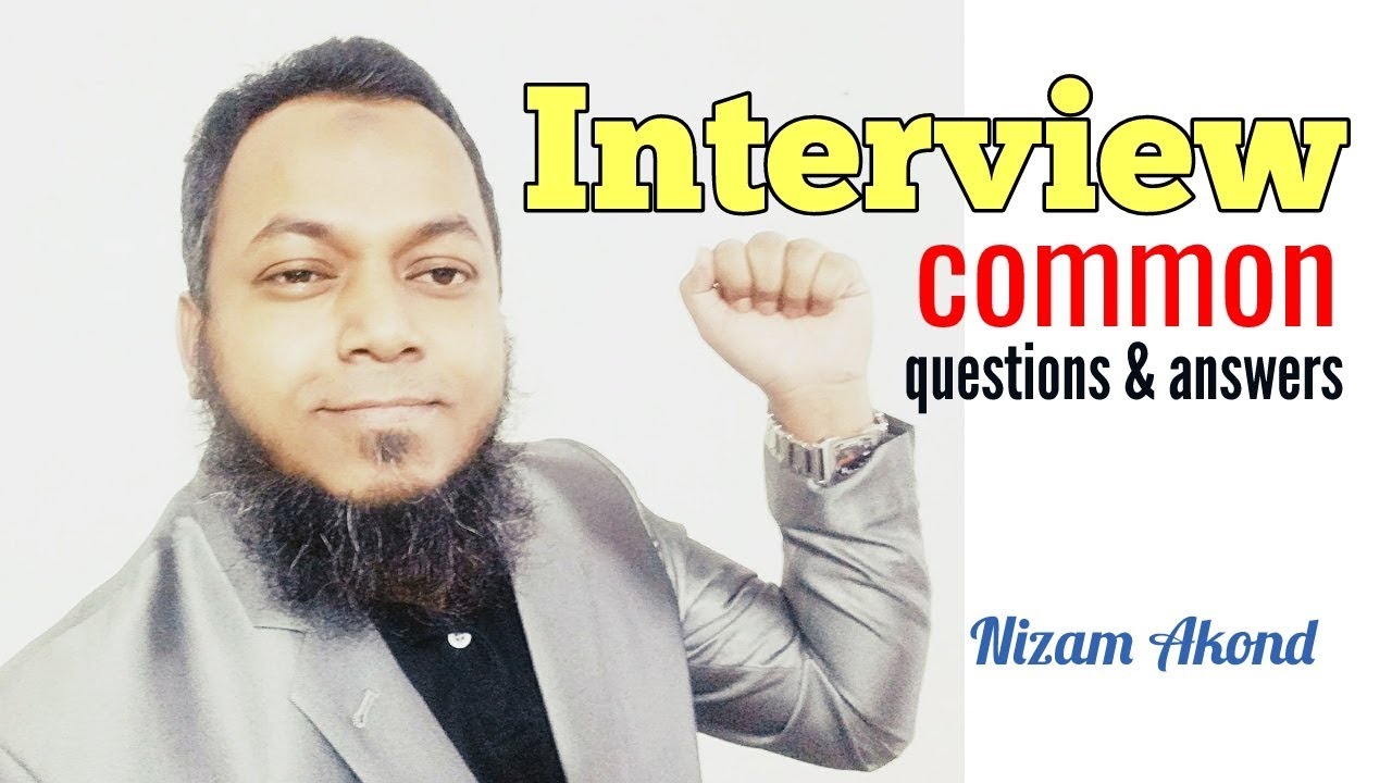 #interviewInterview Common Questions and Answers by Bengali speaker।। ইন্টারভিউতে সফলতার উপায়