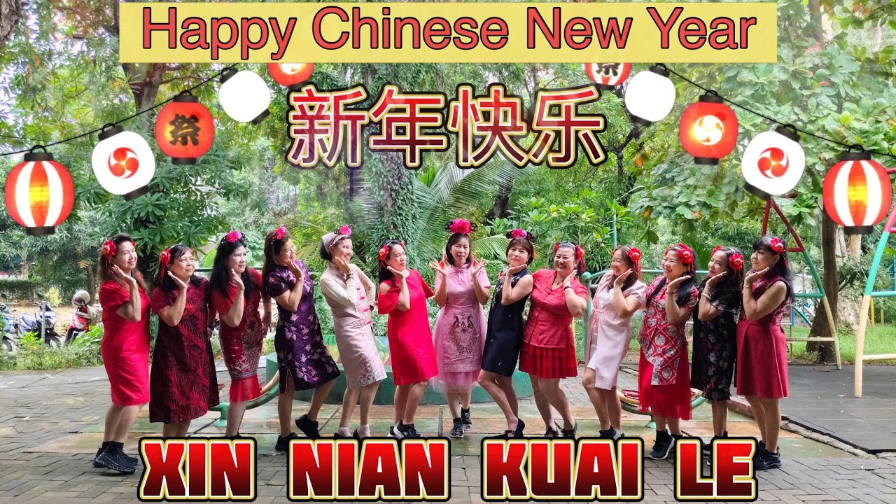 XIN NIAN KUAI LE HAPPY CHINESE NEW YEAR - LINEDANCE 