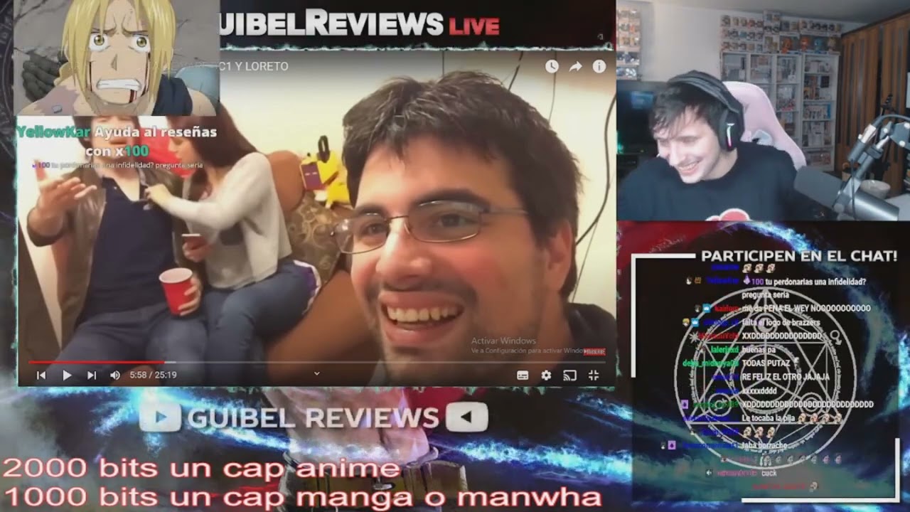 GUIBEL REACCIONA AL PEOR AMOR DE YOUTUBE