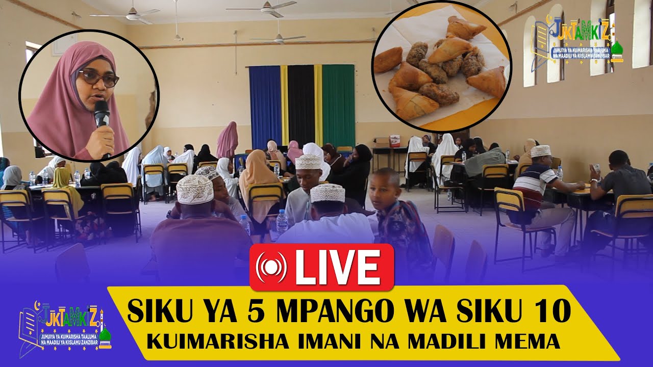 SIKU YA 5 MPANGO WA SIKU 10 ZA KUIMARISHA IMANI NA MAADILI MEMA KWA VIJANA WA KIISLAM.