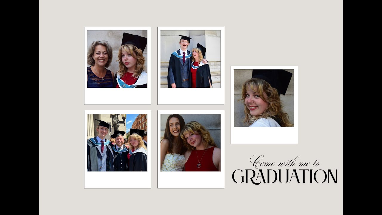 COME WITH ME to my GRADUATION!!!